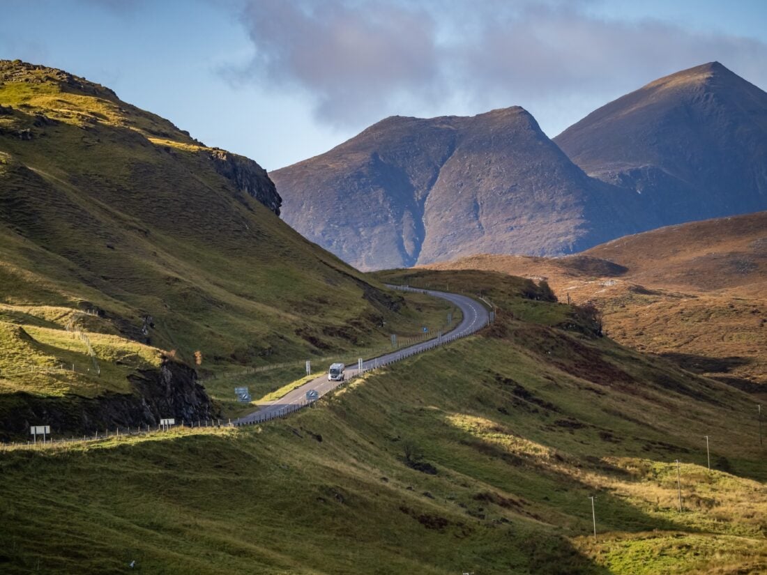 Travelling,Around,The,Nc500,Route,In,The,North,Coast,Of