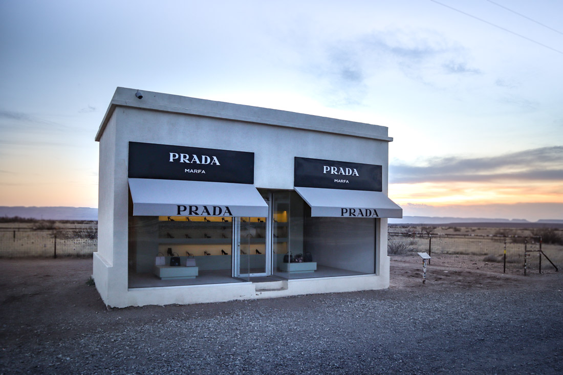 Picture of the Week: Prada Marfa and the Milky Way - Andy's Travel Blog