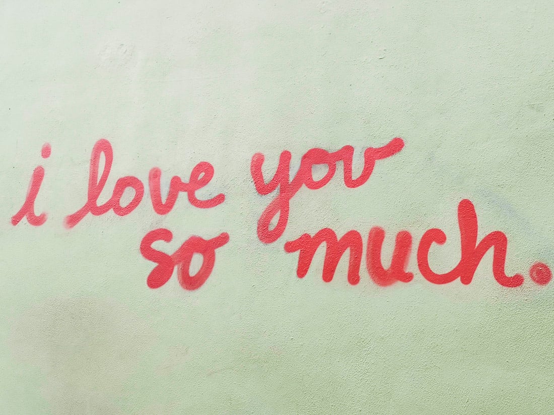 I love you so much Austin mural -1