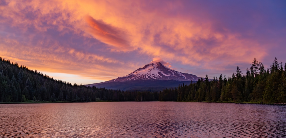 Mt. Hood Scenic Byway in Fall shutterstock 2472630437 | Fall in Oregon: Places to Visit, Foliage, Hikes & Festivals