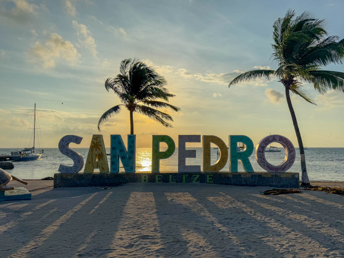 San Pedro Sign Belize