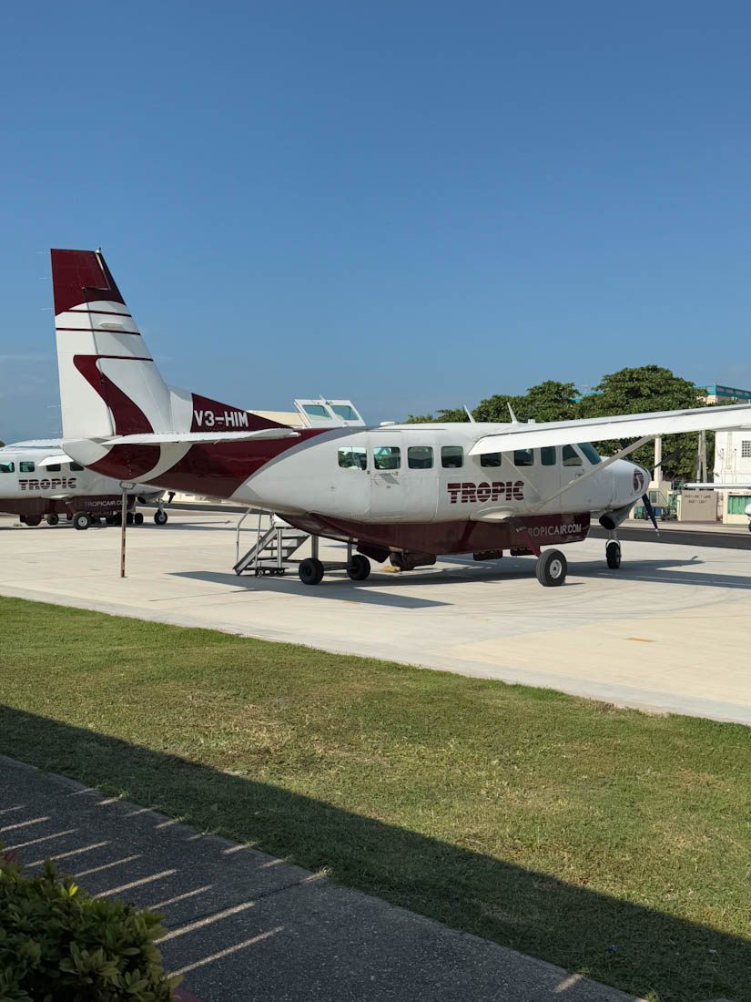 Tropic Small Sea Plane San Pedro Belize