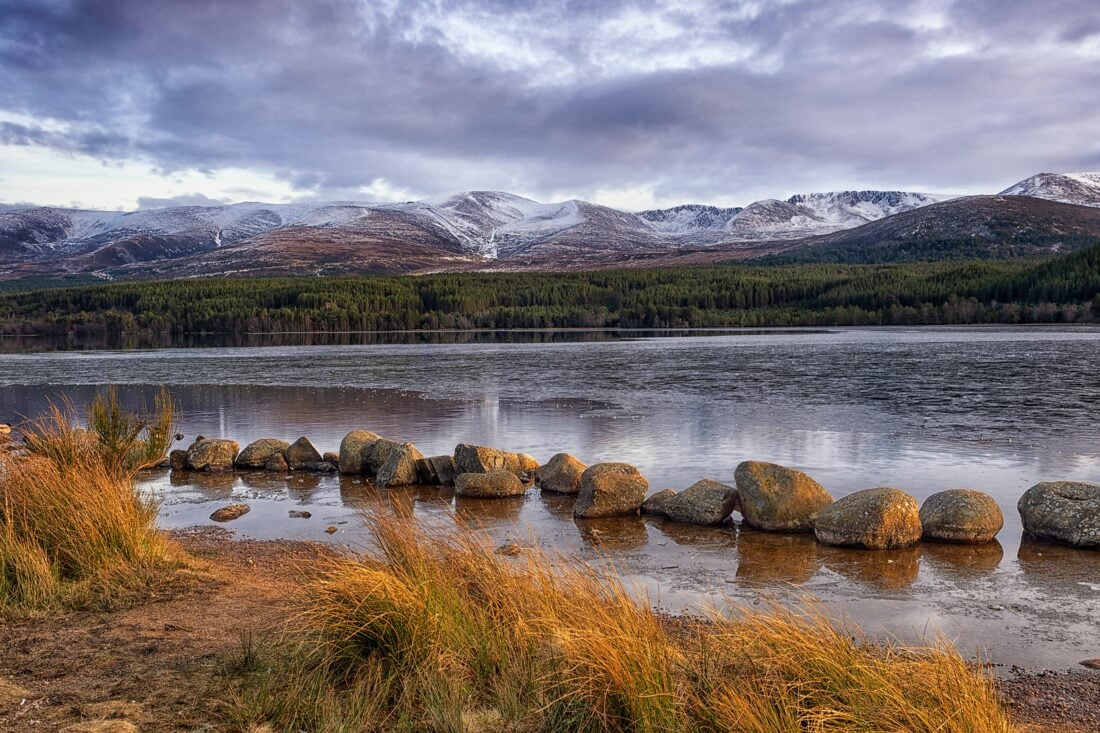 Loch,Morlich,Is,A,Freshwater,Loch,In,The,Badenoch,And