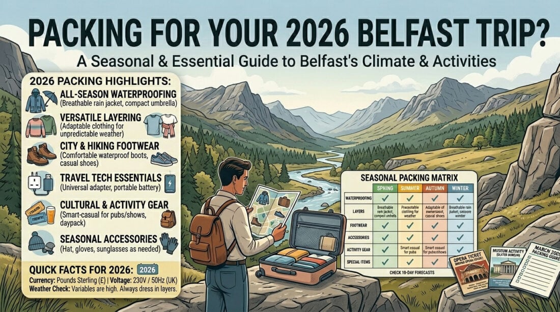 packing for belfast trip | Two Scots Abroad packing-for-belfast-trip