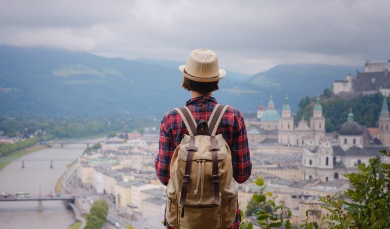looking over vienna