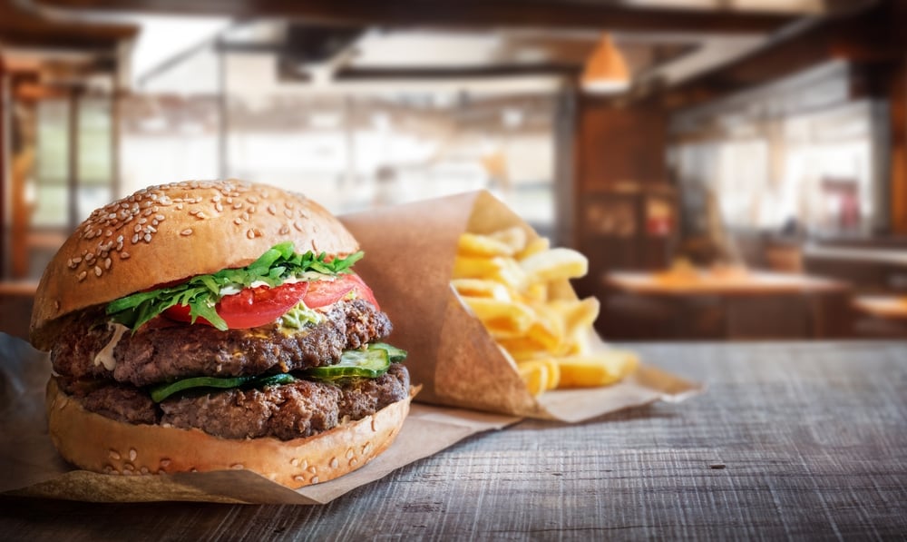 shutterstock 2480639173 | Two Scots Abroad burger and fries