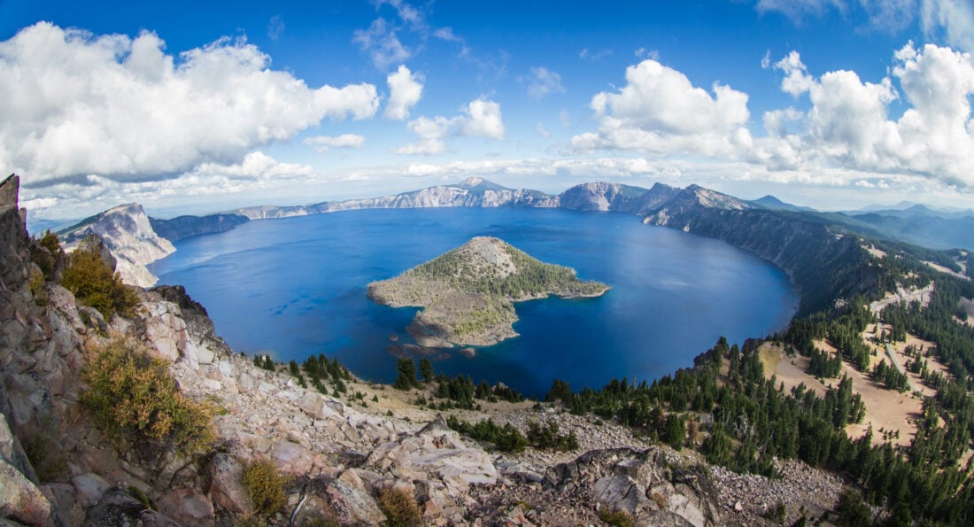 Crater Lake Oregon shutterstock 228206095 | Best Hidden Mountain Lakes in the USA (Clear Water + Fewer Crowds)