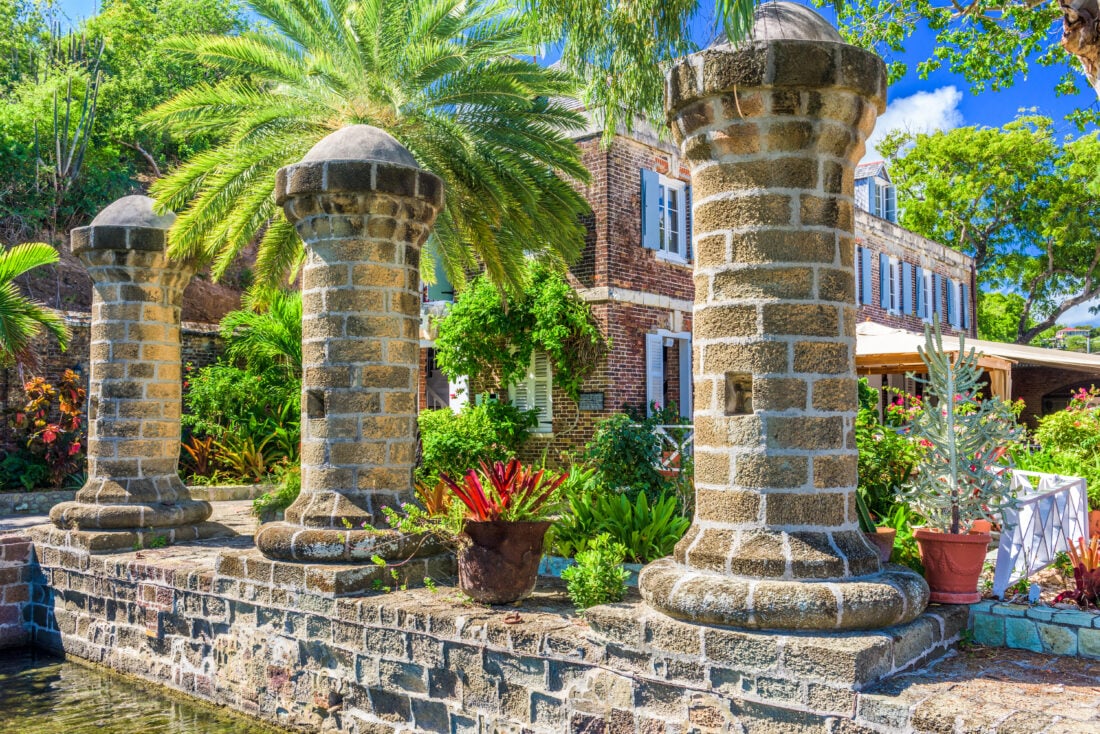 Nelsons Dockyard National Park shutterstock 587573171 | Two Scots Abroad Nelsons Dockyard National Park shutterstock 587573171 | Half Moon Bay Antigua: Beach Guide, Activities, and What to Know Before You Go