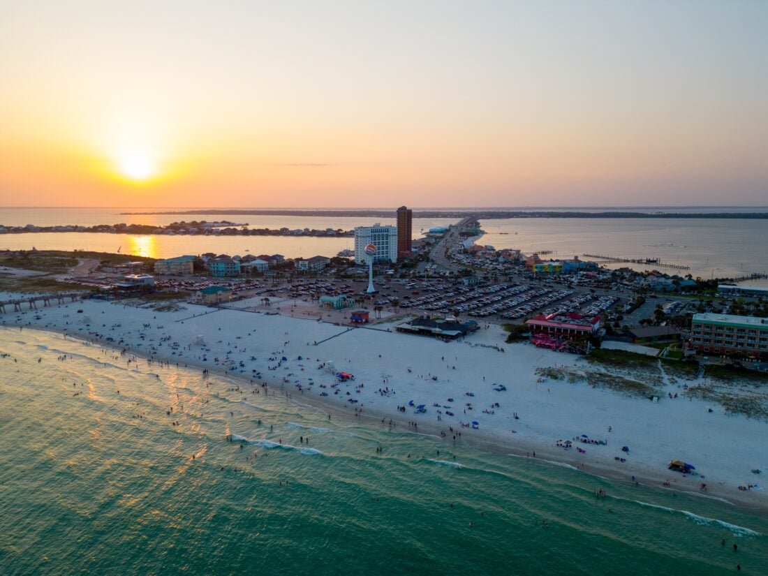 Pensacola Beach shutterstock 2340384545 | Cheapest Beach Towns in the USA for a Budget Holiday