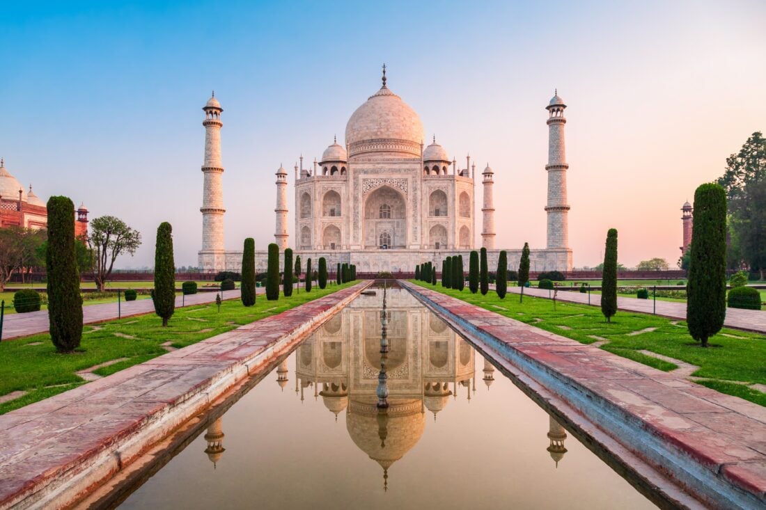 Taj Mahal India shutterstock 2255692711 | The Seven Wonders of the World (Ancient and New): Facts That Will Blow Your Mind