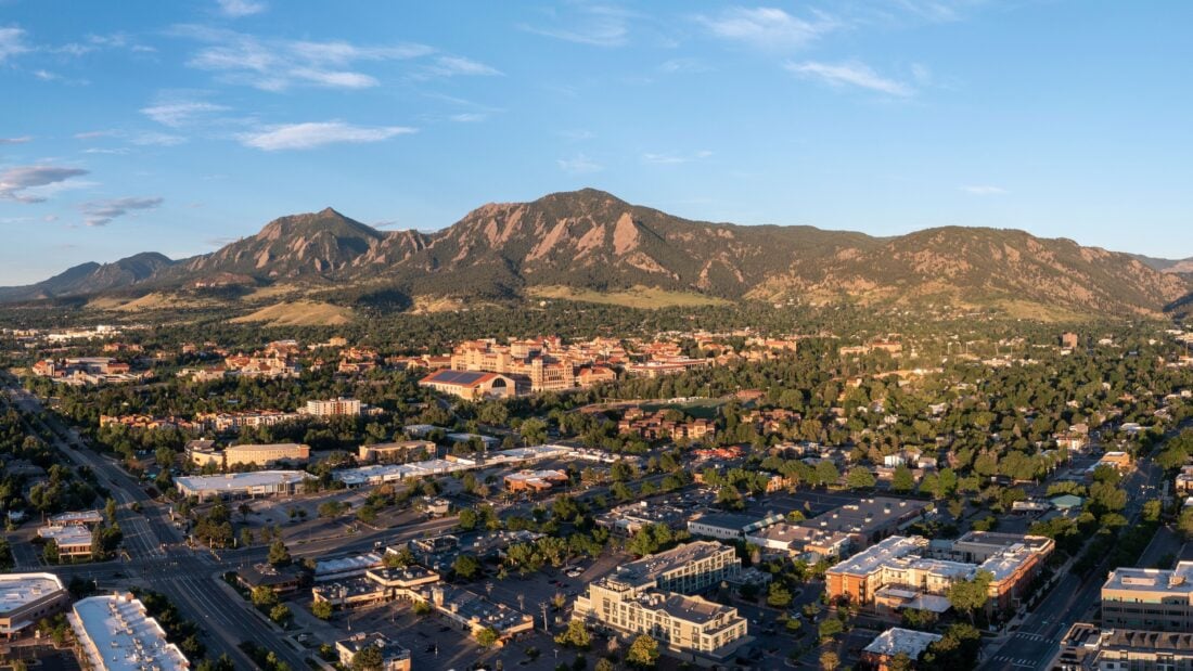 University of Colorado Boulder Boulder Colorado shutterstock 2194342659 | U.S. College Towns With Mountain Backdrops Worth Choosing a School For