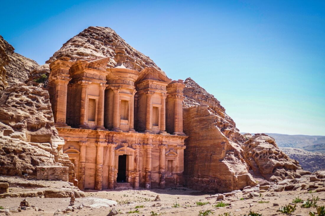 petra jordan shutterstock 2386645093 | The Seven Wonders of the World (Ancient and New): Facts That Will Blow Your Mind