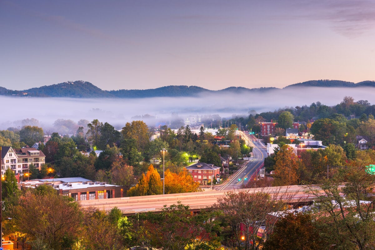 Asheville North Carolina shutterstock 1811367415 | The Most Livable U.S. Cities for Seniors: The Places That Make Retirement Life a Lot Easier