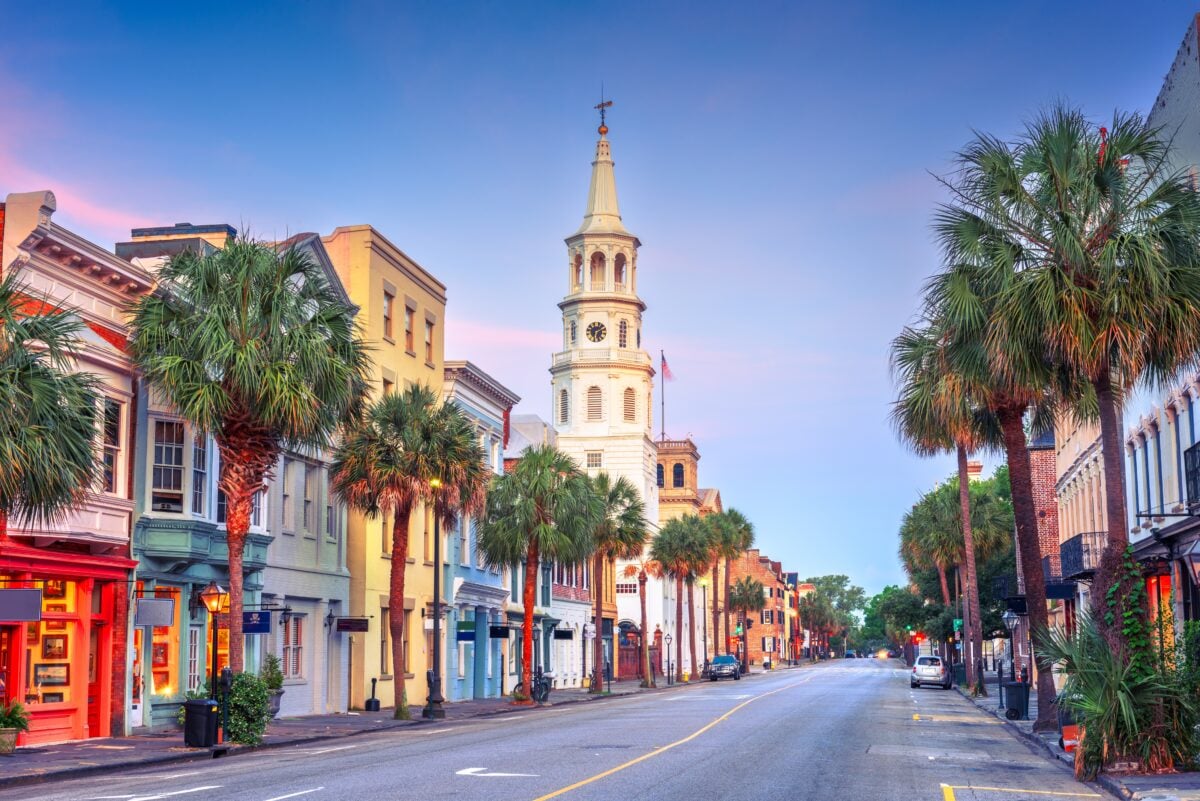Charleston South Carolina shutterstock 2405705781 | The Most Livable U.S. Cities for Seniors: The Places That Make Retirement Life a Lot Easier