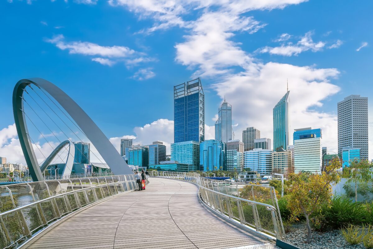 Perth Australia shutterstock 2196332885 | The Sunniest Places in the World for Warm Weather and Clear Skies
