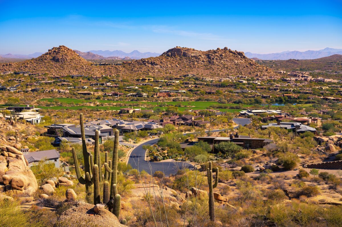 Phoenix Arizona USA shutterstock 2478365815 | The Sunniest Places in the World for Warm Weather and Clear Skies