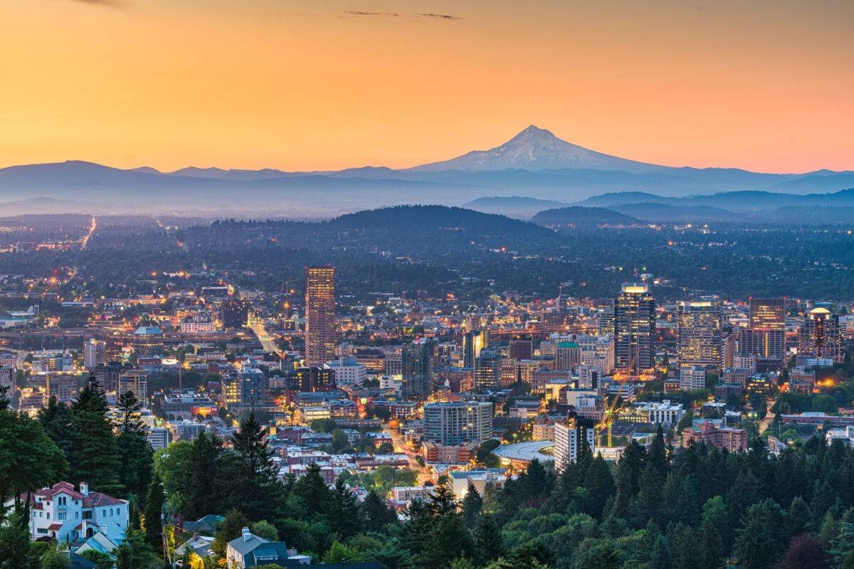 Portland Oregon shutterstock 1840081993 | The Most Livable U.S. Cities for Seniors: The Places That Make Retirement Life a Lot Easier