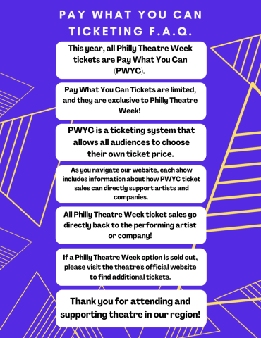 pay what you can | Philly Theatre Week Returns With Pay-What-You-Can Shows and 100+ Performances