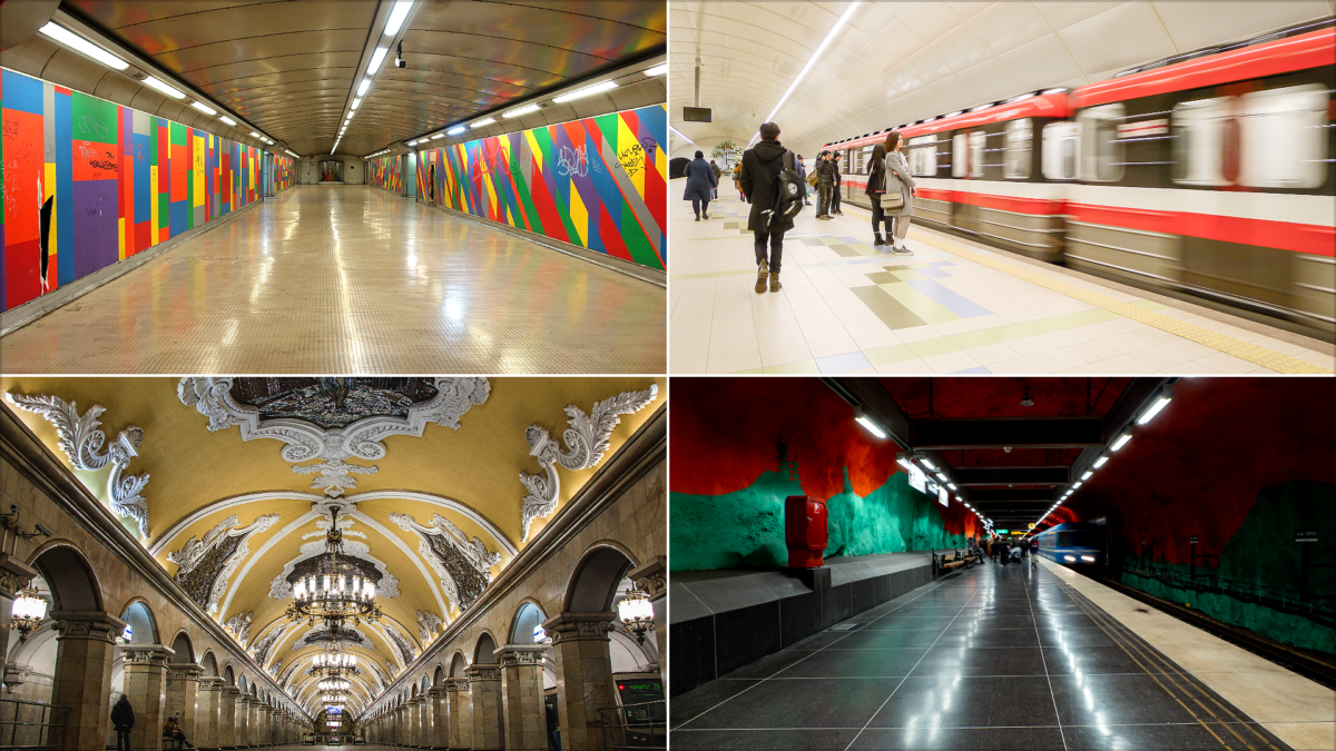 These Beautiful Metro Stations Around The World Make Even Budget Travel Feel Fancy | These Beautiful Metro Stations Around The World Make Even Budget Travel Feel Fancy