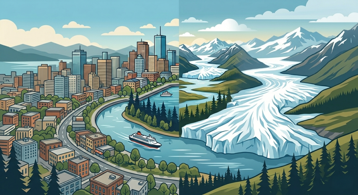 alaska city moutains | Is Alaska Safe? Practical Travel Safety Guide