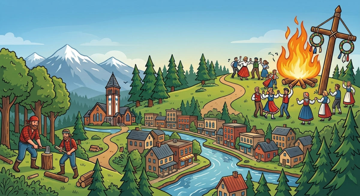 feature finnish town | Two Scots Abroad feature finnish town | Hancock, Michigan Turns Finnish Heritage Into a Summer Festival of Air Guitars and Sauna Games