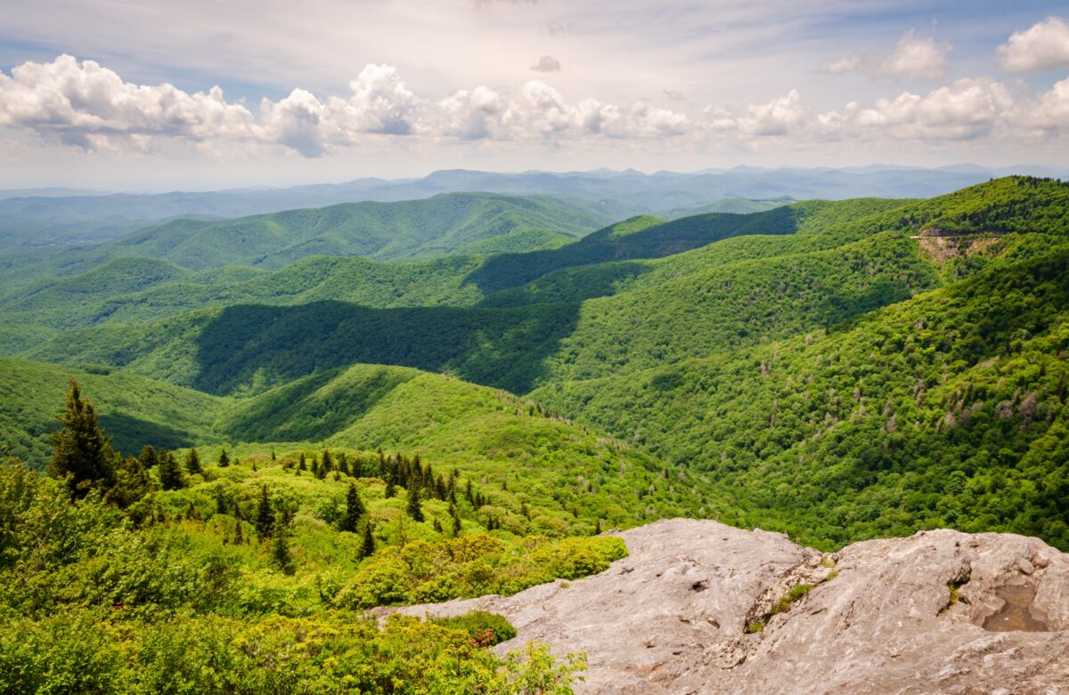 Blue Ridge Parkway Virginia and North Carolina shutterstock 2389375699 | These U.S. Flower Bloom Spots Make Regular Spring Trips Look Lazy