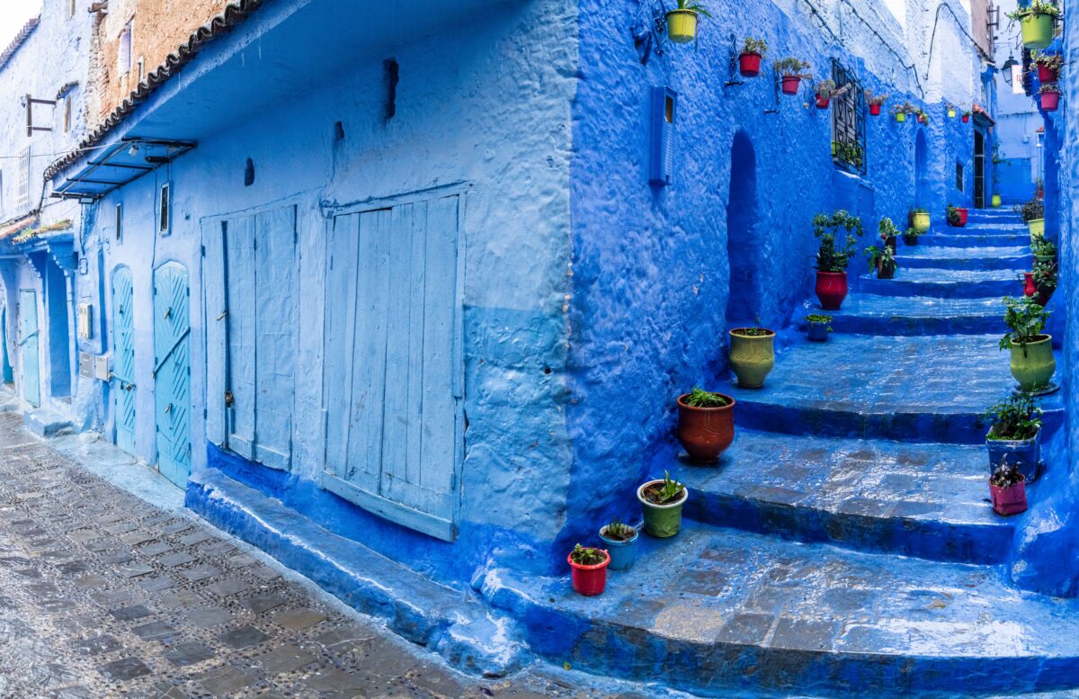 Chefchaouen Morocco shutterstock 2603387731 | Two Scots Abroad Chefchaouen Morocco shutterstock 2603387731 | These Famous Blue Towns Look Almost Unreal, but They’re Very Real Trips