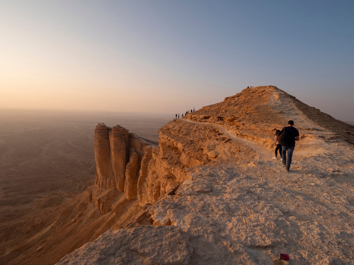Edge of the World shutterstock 1935423877 | Saudi Arabia Beyond Umrah: Tombs, Cliffs and a Fountain With Serious Height