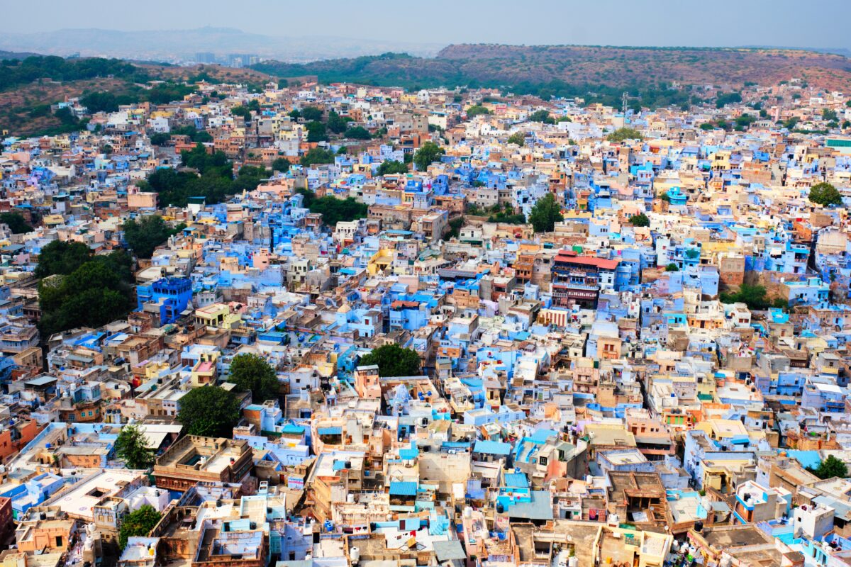 Jodhpur India shutterstock 2379266405 | Two Scots Abroad Jodhpur India shutterstock 2379266405 | These Famous Blue Towns Look Almost Unreal, but They’re Very Real Trips