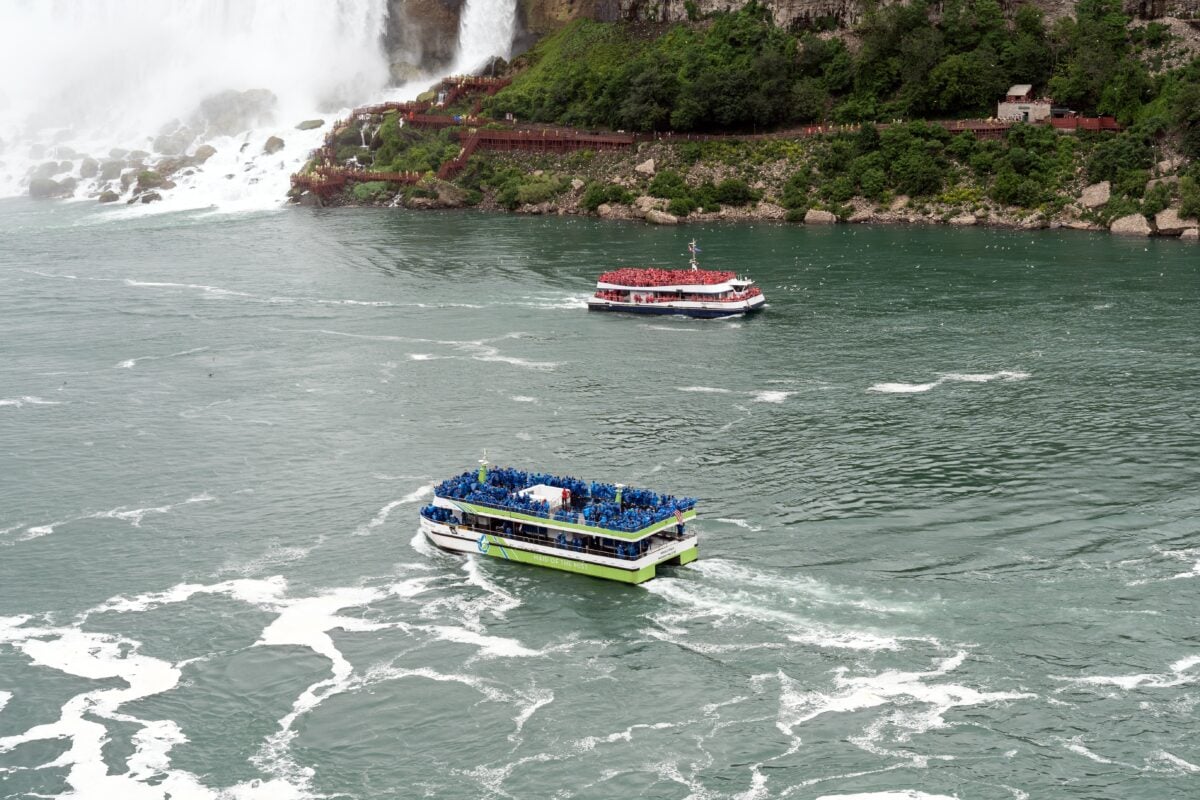 Maid of the Mist shutterstock 2488348099 | Two Scots Abroad Maid of the Mist shutterstock 2488348099 | Niagara Falls 2-Day Tour from NYC: Corning & Finger Lakes Guide