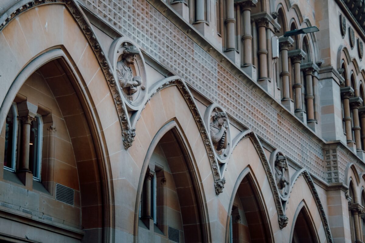 pexels 18071848 | Two Scots Abroad Close-up of ornate facade in Glasgow showcasing historical architecture style.