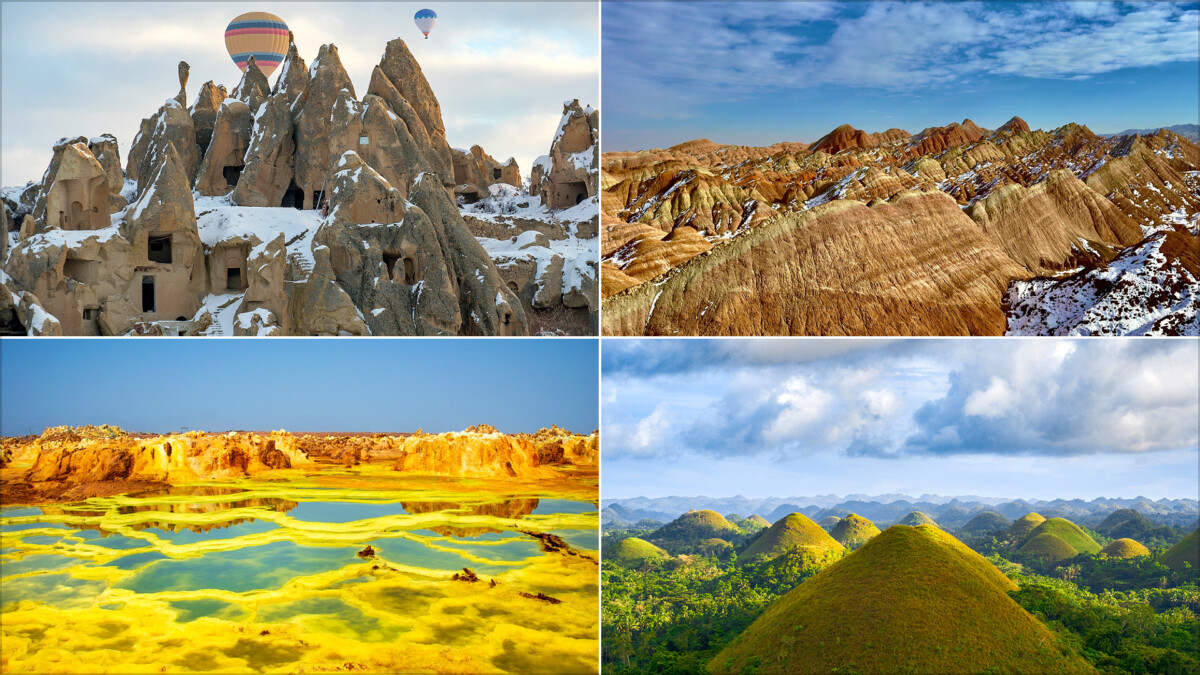 7 Earth Landscapes That Look Like They Belong on Another Planet | 7 Earth Landscapes That Look Like They Belong on Another Planet