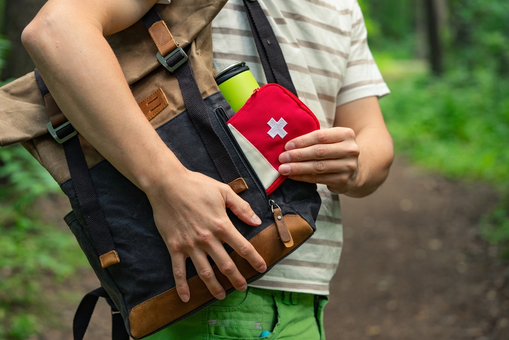 Build a Small First Aid and Safety Kit shutterstock 2502945841 | Essential Hiking Accessories for Beginners: What You Actually Need