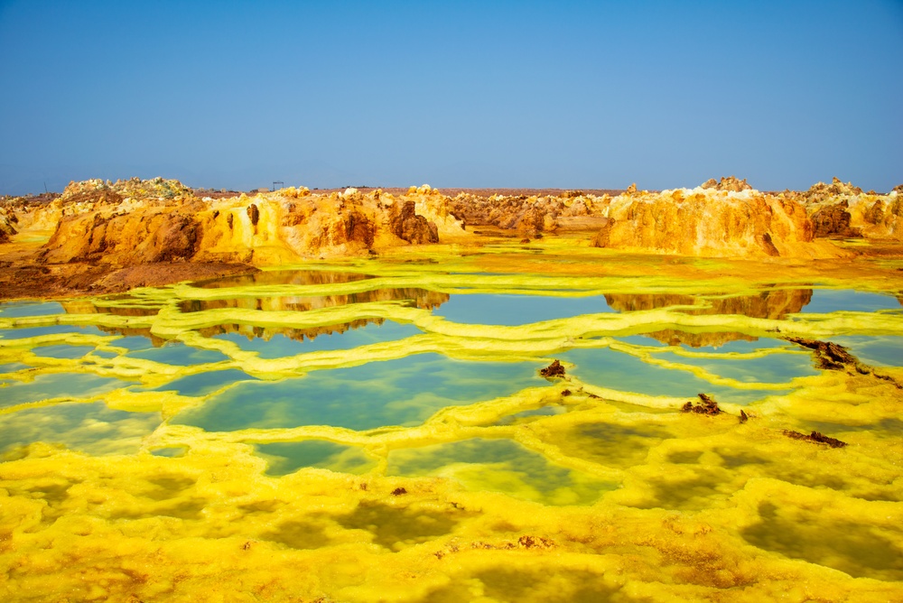 Dallol Danakil Depression shutterstock 2762177525 | 7 Earth Landscapes That Look Like They Belong on Another Planet