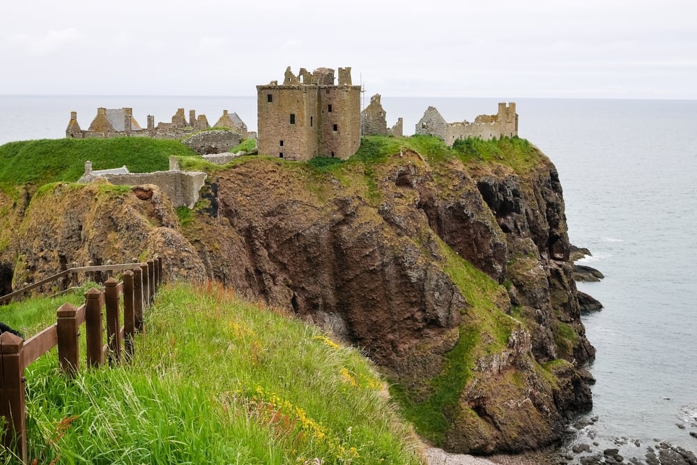 Dunnottar Castle shutterstock 2132596713 | Two Scots Abroad Dunnottar Castle shutterstock 2132596713 | Scotland Proposal Ideas: Where to Pop the Question