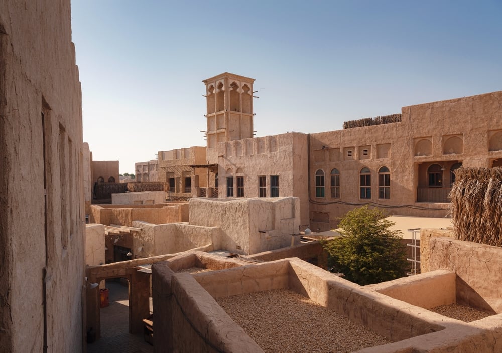 Explore Old Dubai on Foot shutterstock 2316128025 | Two Scots Abroad Explore Old Dubai on Foot shutterstock 2316128025 | A Dubai Road Trip for Two: From Sunrise to City Lights