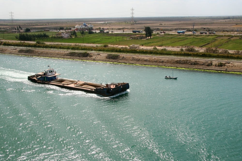 Suez Canal shutterstock 2105399672 | Two Scots Abroad Suez Canal shutterstock 2105399672 | Famous Canals Around the World: 5 Waterways That Changed Travel and Trade