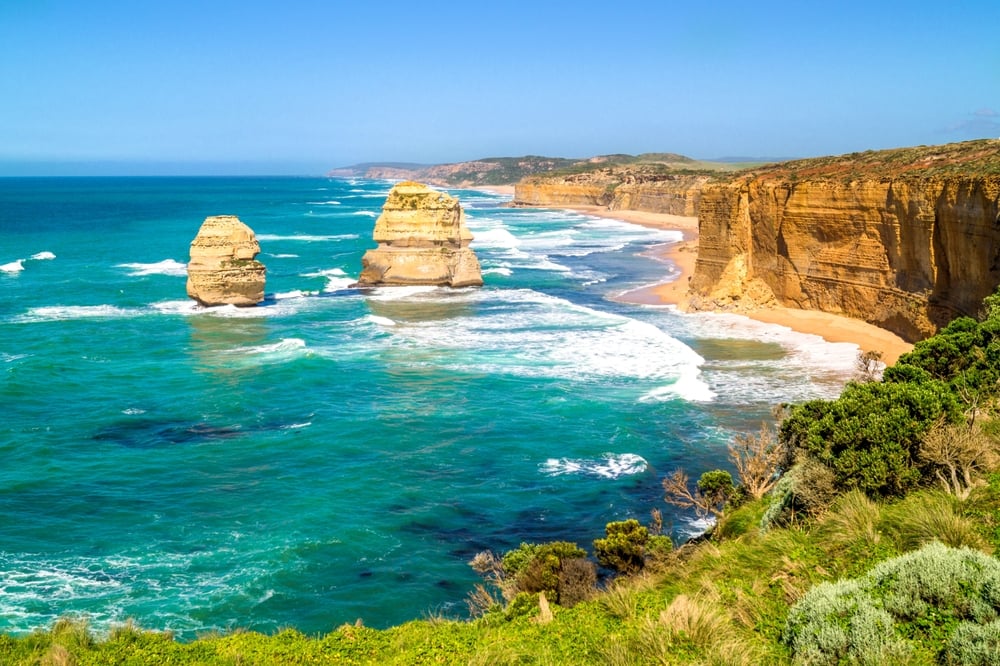 great ocean road shutterstock 2449746091 | Two Scots Abroad great ocean road shutterstock 2449746091 | Australia vs New Zealand by Campervan: Two Summer Road Trips to Escape Winter