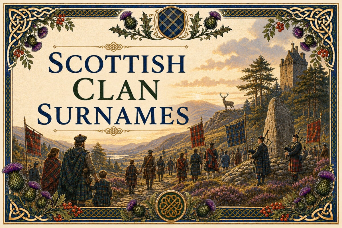 last names of scottish clans