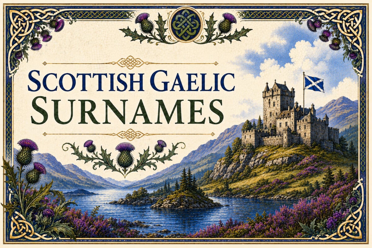scottish gaelic surnames feature | Two Scots Abroad feature image of scottish gaelic surnames