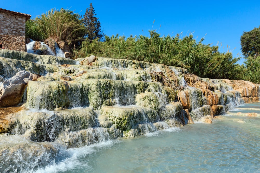 waterfalls at saturnia hot springs | Two Scots Abroad waterfalls at saturnia hot springs