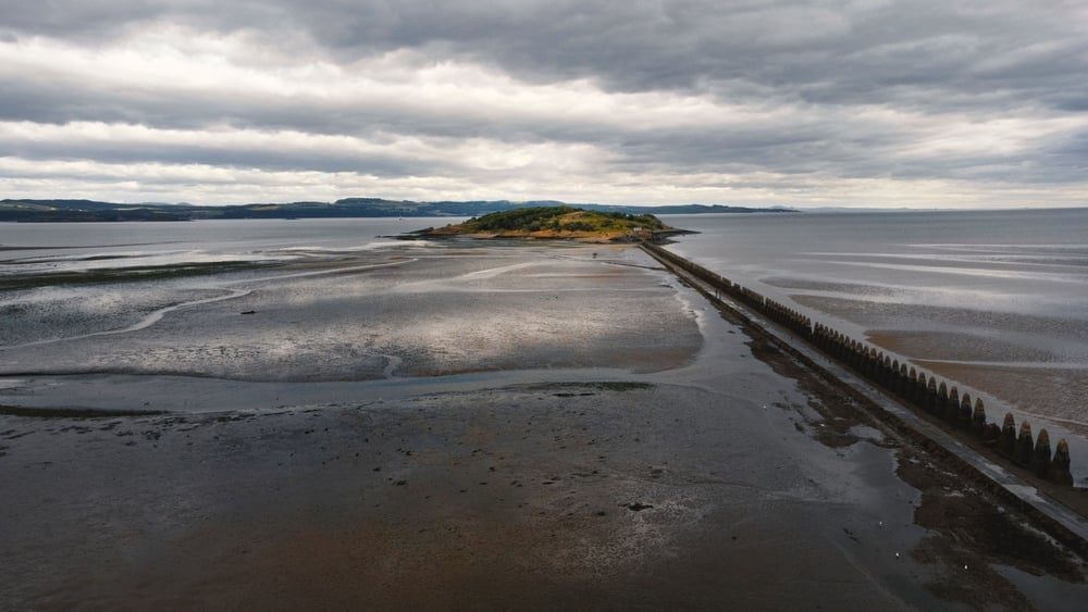 4. Cramond Island Edinburgh shutterstock 2300971573 | 8 Beautiful Islands That Reveal a Path From the Mainland at Low Tide in Britain