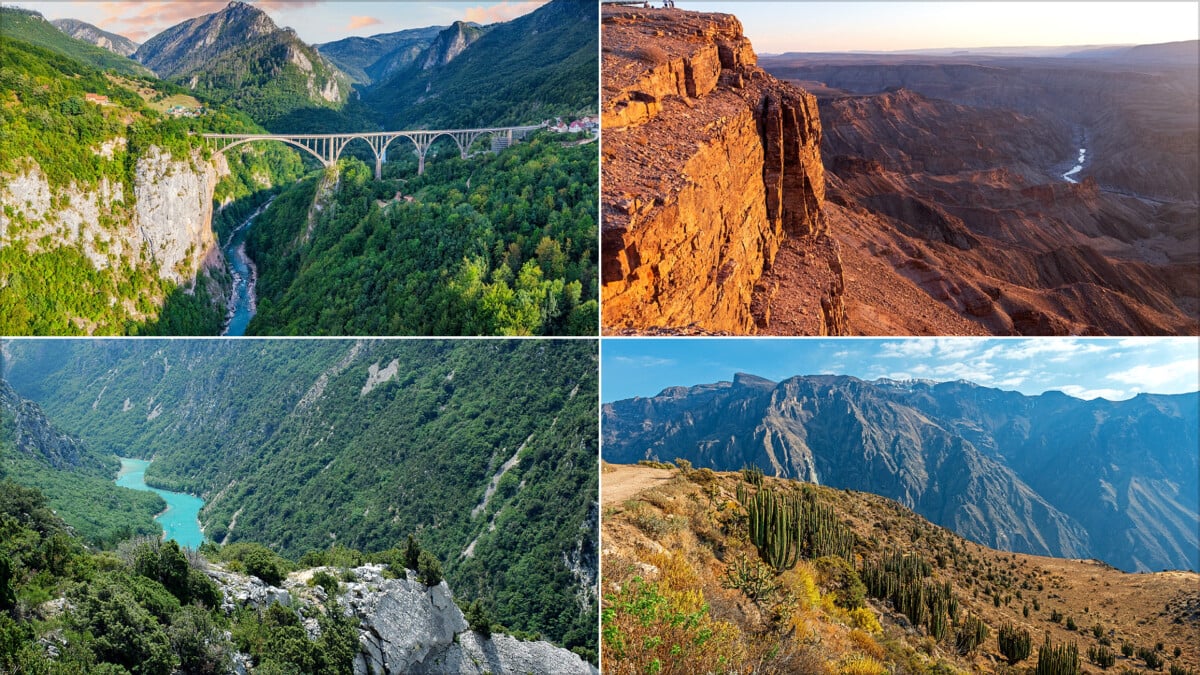 5 Breathtaking Canyons Around the World You Have to See to Believe | 5 Breathtaking Canyons Around the World You Have to See to Believe