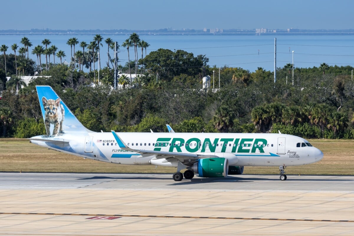Frontier flight delayed more than 3 hours after dog defecates on passengers feet shutterstock 2758447717 | Frontier flight delayed more than 3 hours after dog defecates on passenger’s feet