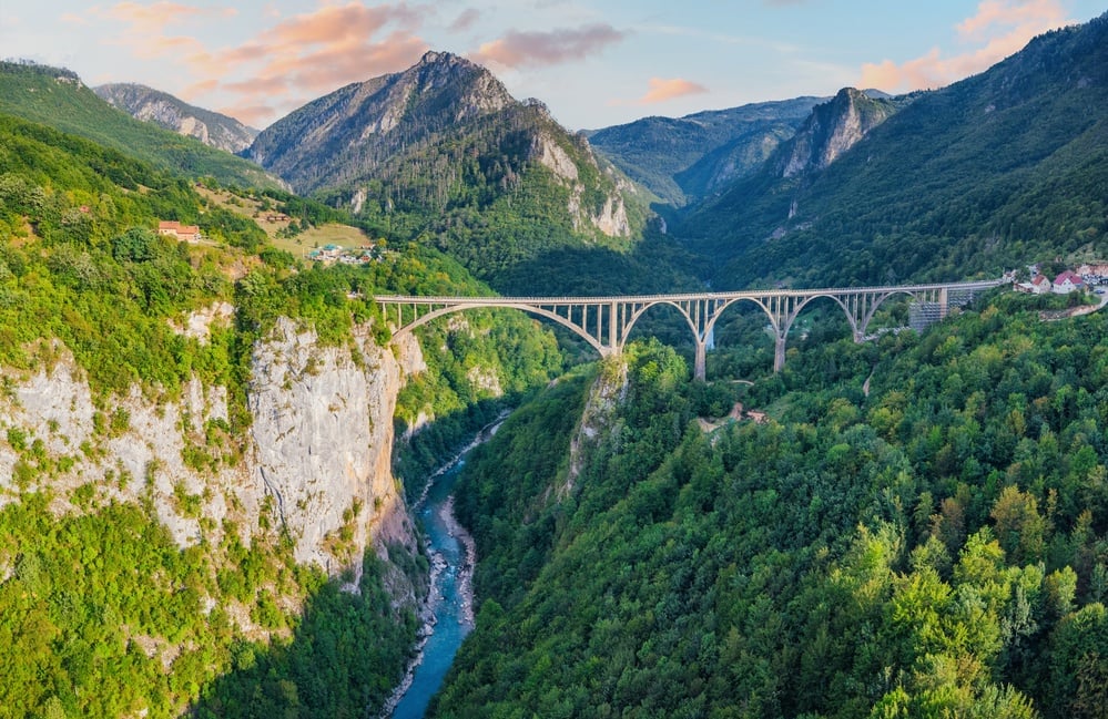 Tara River Canyon Montenegro shutterstock 2715178623 | 5 Breathtaking Canyons Around the World You Have to See to Believe