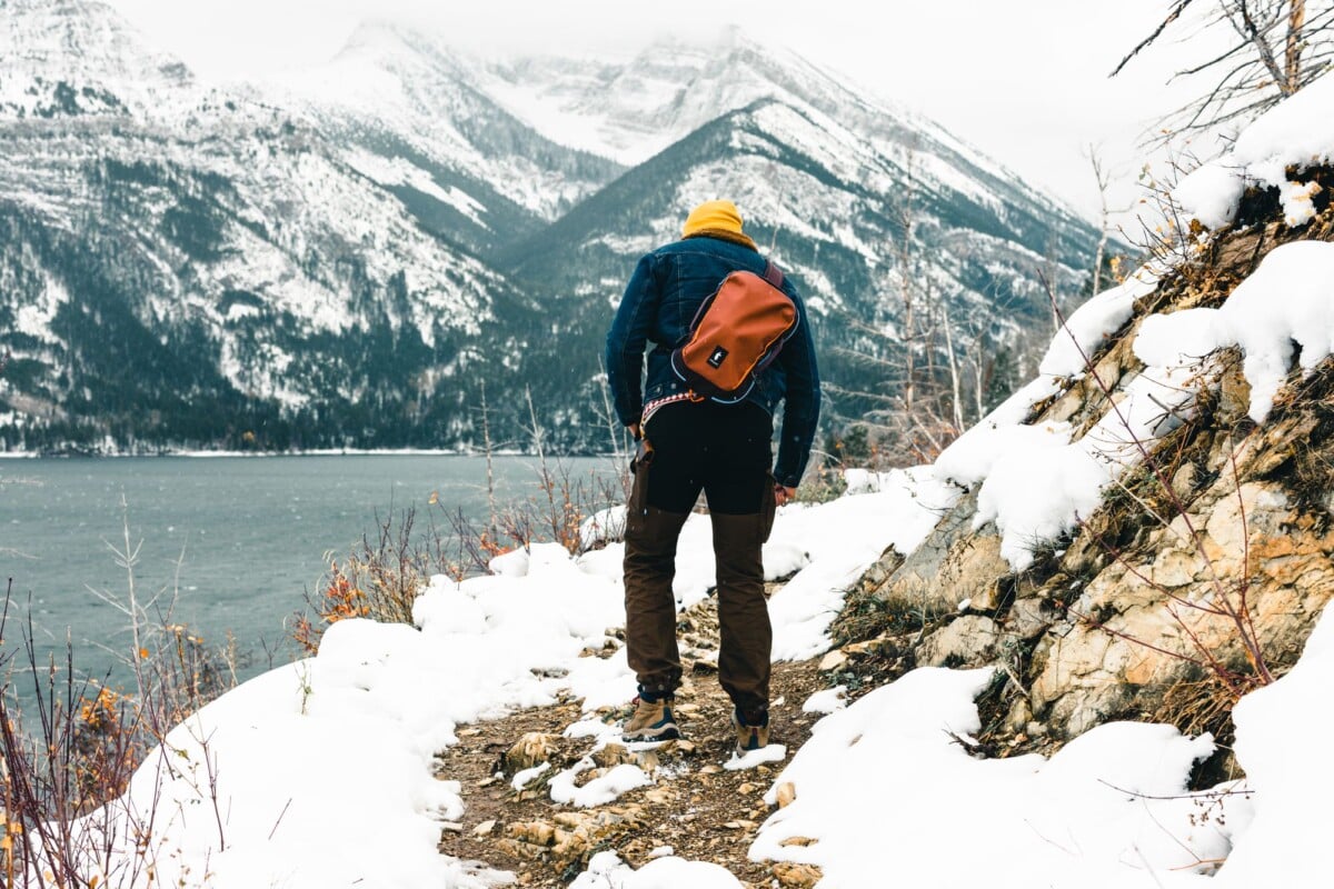 explore the snow covered trails of waterton park canada with a scenic winter bac | Two Scots Abroad Explore the snow-covered trails of Waterton Park, Canada, with a scenic winter backdrop.