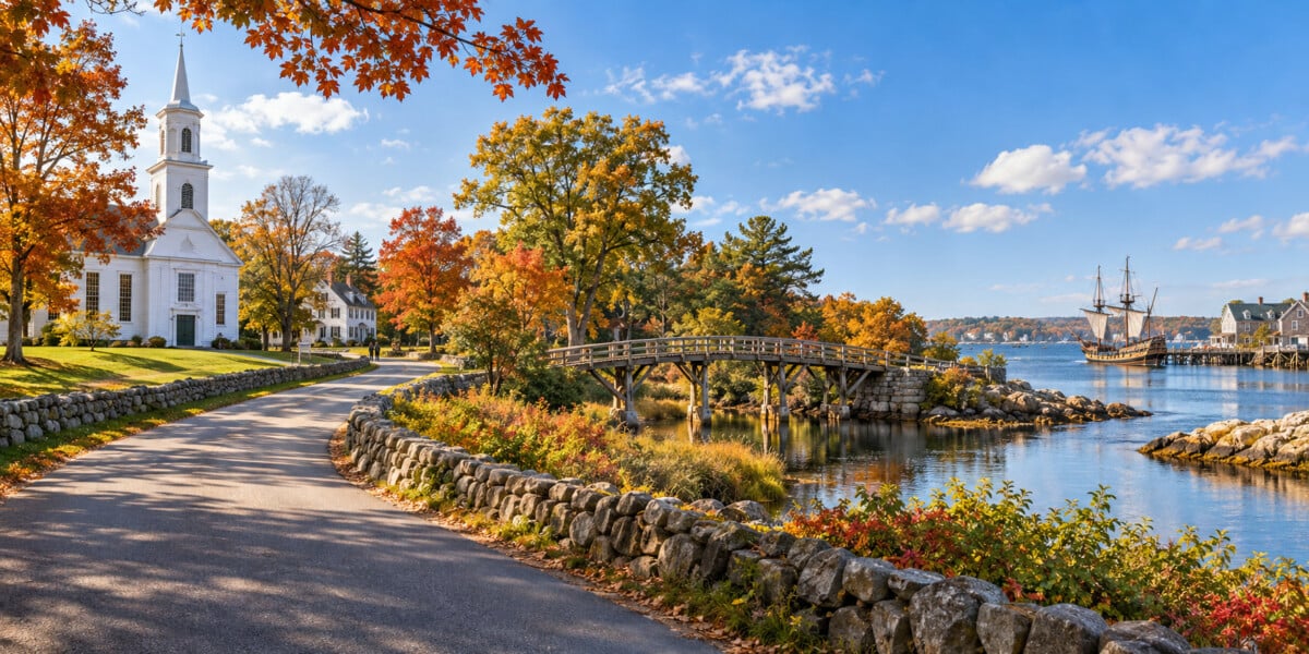 feature for art | Two Scots Abroad feature for art | Plymouth, Lexington, and Concord Day Trip Route From Boston: Driving Times and Stops