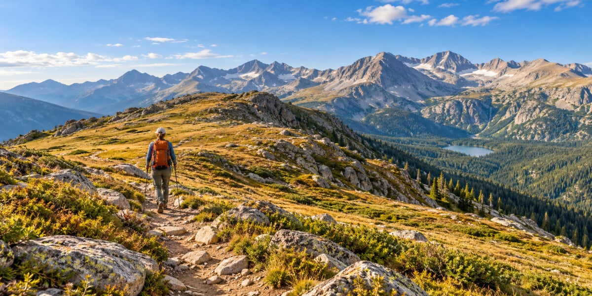 Alpine Trail to Tombstone Ridge | Ute Trail to Tombstone Ridge Hike Planner: Trailhead, Route and Altitude