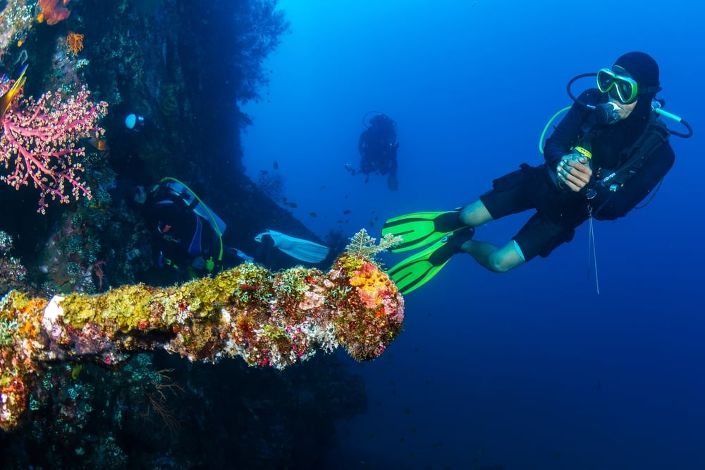 Scuba Diving in Bali When Only One of You Dives shutterstock 2570209605 | Two Scots Abroad Scuba Diving in Bali When Only One of You Dives shutterstock 2570209605 | Scuba Diving in Bali When Only One of You Dives