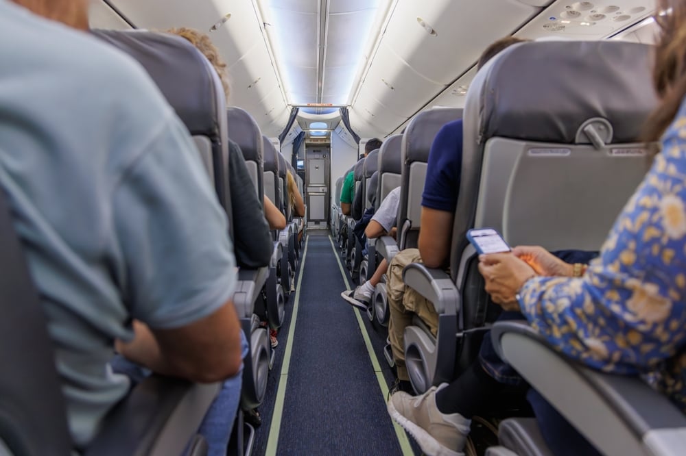 Underseat Bags shutterstock 2604967935 | Two Scots Abroad Underseat Bags shutterstock 2604967935 | One Bag, Several Airlines: A Carry-On Packing Plan for Europe